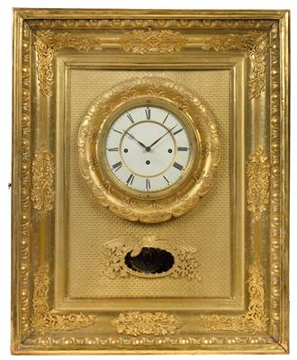 A Biedermeier frame clock - Antiques