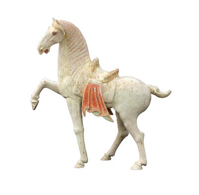 A large prancing horse, China, Tang Dynasty - Antiques