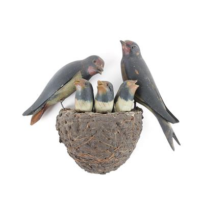 A Viechtau swallow’s nest, - Antiquariato