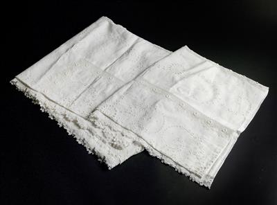 An unusual tablecloth, - Antiques