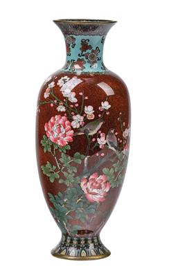 Cloisonné Vase, Japan, Meiji Zeit - Asiatika, Antiquitäten und Möbel - Teil 1