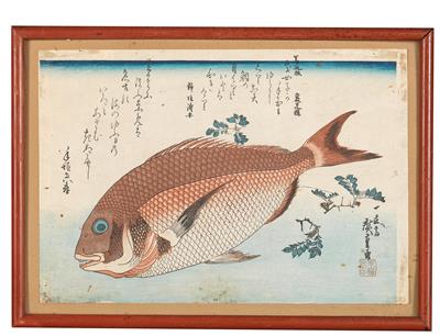 Hiroshige (1797-1858 - Asiatika, Antiquitäten und Möbel - Teil 1