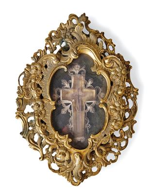 A Reliquary of the True Cross, - Works of Art - Part 1