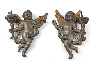A Pair of Wall Appliques, - Antiquariato - Parte 1