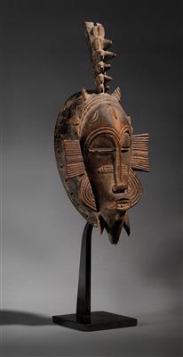 An early Kpelie mask, Senufo. - Tribal Art