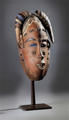Gu Maske, Guro, Elfenbeinküste. - Tribal Art
