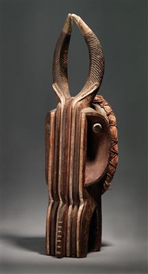 Sehr frühe Goli Glin Maske, Baule, Elfenbeinküste. - Tribal Art