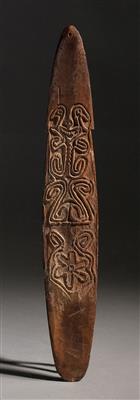 Sehr frühes Umunu Viki Schwirrgerät (Bullroarer), Papua-Golf. - Tribal Art