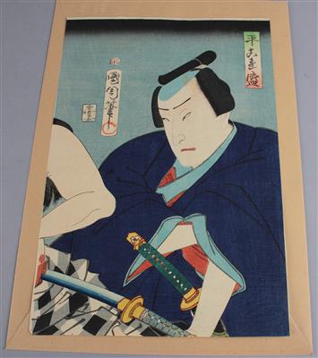 Toyohara Kunichika (1835-Edo - Asiatische und islamische Kunst