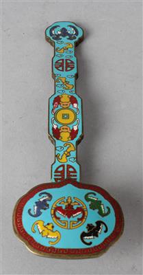 Cloisonné Ruyi Zepter, - Antiques