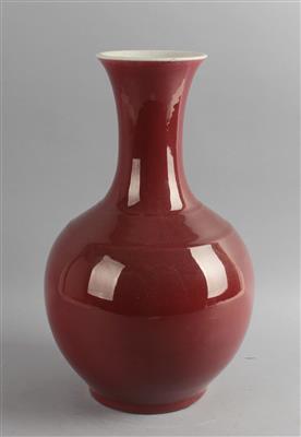 Ochsenblut-Vase, - Antiques