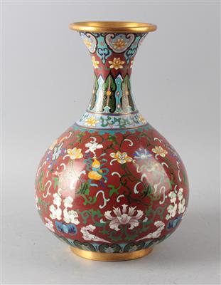 Cloisonné Vase, - Asiatische Kunst