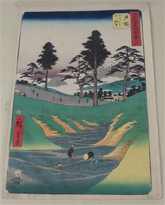 Hiroshige (1797-1858 - Asiatische Kunst