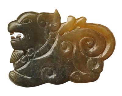 Jadeschnitzerei, China, Qing Dynastie, - Works of Art