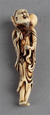 Netsuke des Chokaro Sennin, - Asiatische Kunst