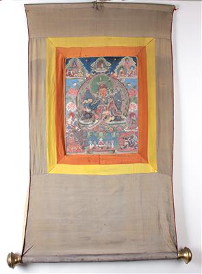 Thangka, - Starožitnosti