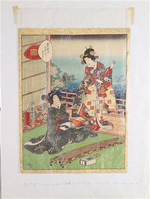 Utagawa Kunisada II (Kunimasa III, Toyokuni IV) (Japan 1823-1880) - Works of Art