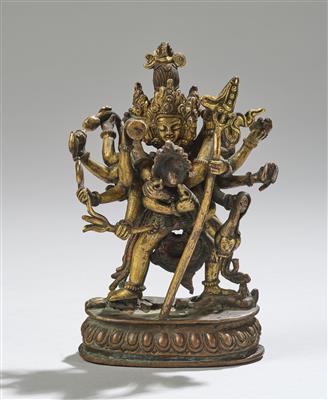 Chakrasamvara, Tibet, 18th/19th Century, - Asijské umění