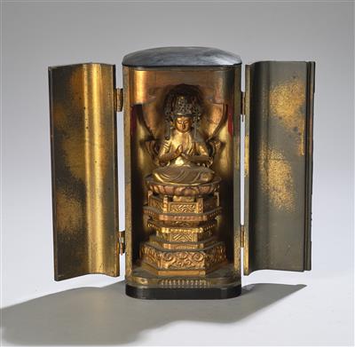 A Travel Altar (Zushi), Japan, 19th Century, - Asian Art