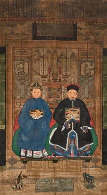 China, wohl späte Qing-Dynastie, - Asian Art