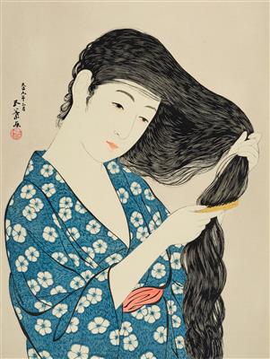 Goyo Hashiguchi (1880-1921), - Arte Asiatica