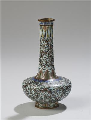 Kleine Cloisonné Vase, China, 19. Jh., - Arte Asiatica