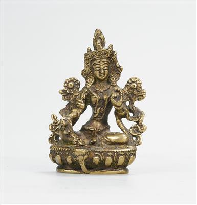 Syamatara, Tibet, 19. Jh., - Asiatische Kunst