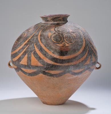 Großes Gefäß (guan), China, Neolithicum, Majiayao Kultur (ca. 3300-2050 v. Chr.), - Asian Art