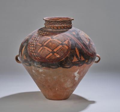 Großes Gefäß(guan), China, Neolithikum, Majiayao Kultur (ca. 3300-2050 v. Chr.), - Arte Asiatica