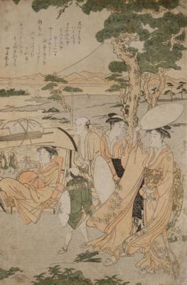 Kitagawa Utamaro (Japan 1753-1806) zugeschrieben, - Asijské umění