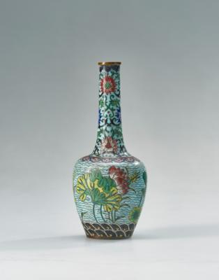 Cloisonné Vase, China, späte Qing Dynastie, - Asian Art