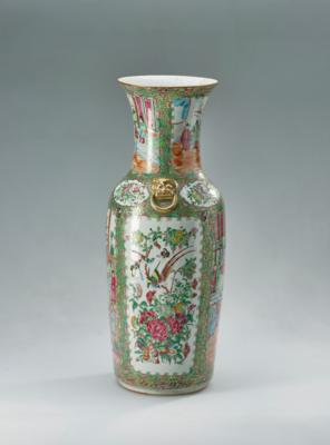 Famille rose Vase, China, 19. Jh., - Asijské umění