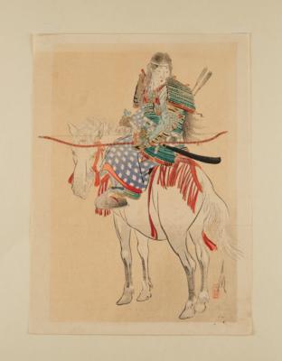 Ogata Gekko (1859-Edo-1920), - Arte Asiatica