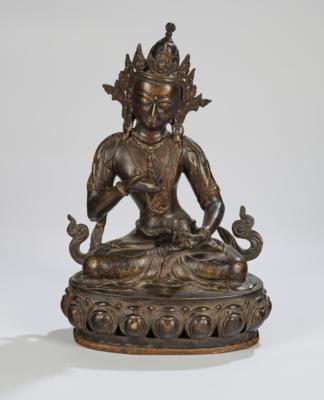 Vajrasattva, Tibet, 19. Jh., - Asiatische Kunst