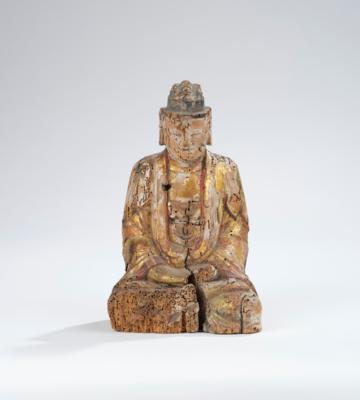 Buddha, China, späte Ming Dynastie, - Arte Asiatica