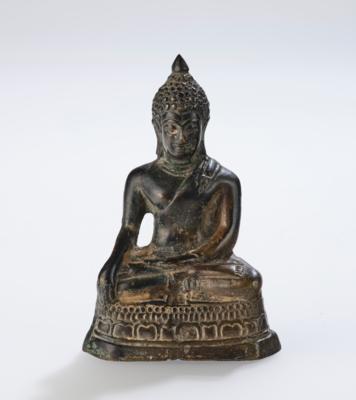Buddha Maravijaya, Thailand, 19. Jh., - Arte Asiatica