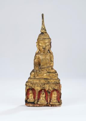 Buddha Shakyamuni, Burma 19./20. Jh., - Arte Asiatica