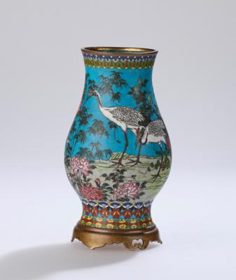 Cloisonné Vase, Japan, 19. Jh., - Arte Asiatica