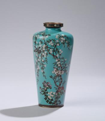 Cloisonné Vase, Japan, Meiji Periode, - Asiatische Kunst