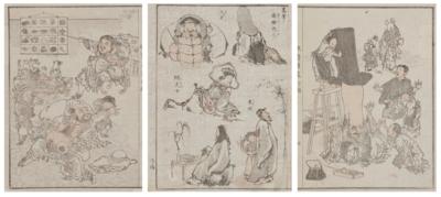 Katsushika Hokusai (1760-1849) zugeschrieben, - Asiatische Kunst