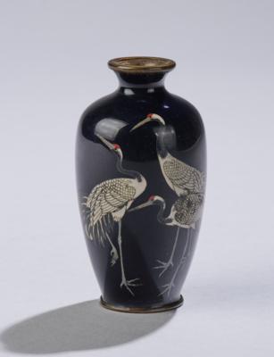 Kleine Cloisonné Vase, Japan, Meiji Periode, - Arte Asiatica