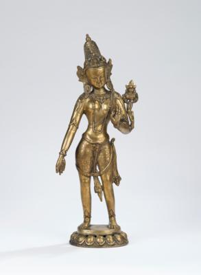 Padmapani, Tibet oder Nepal, 20. Jh., - Asiatische Kunst