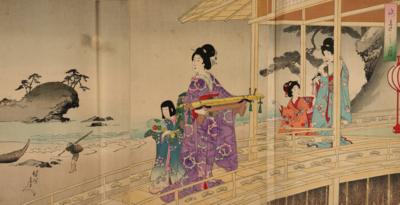 Toyohara Chikanobu (1838-1912), - Asijské umění