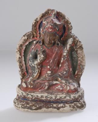 Tsa Tsa des Padmasambhava, Tibet, 19. Jh., - Arte Asiatica