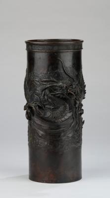 Bronzevase, Japan, 19. Jh., - Asijské umění