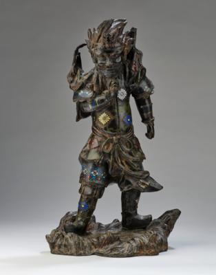 Champlevé Figur, Japan, 19./20. Jh., - Asijské umění