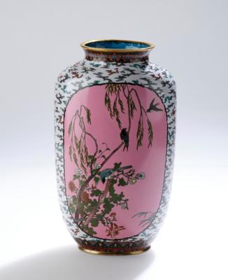 Cloisonné Vase, Japan, Meiji Periode, - Asijské umění