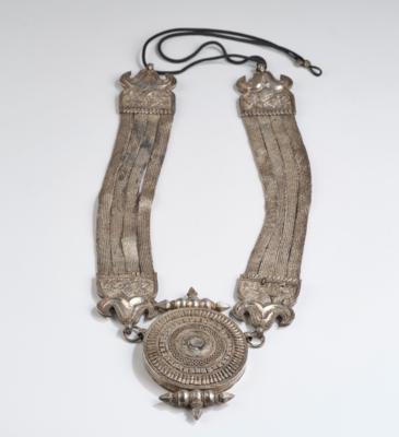 Lange Silberkette (Jantar), Nepal, 19./20. Jh., - Asijské umění