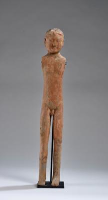 Männlicher Torso, China, Han Dynastie (206 v. Chr. - 220 n. Chr.), - Asijské umění