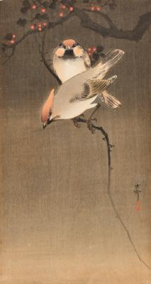 Ohara Koson (Kanazawa 1877-1945 Tokyo), - Asijské umění